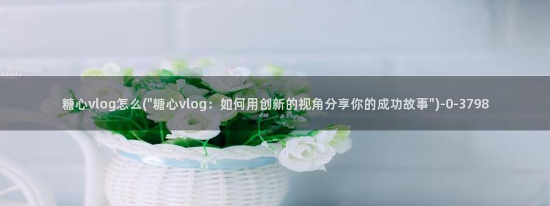 糖心vlog在哪看